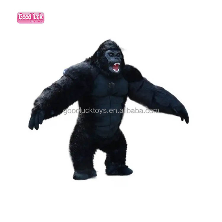 Inflatable Cosplay  Christmas Party Costume Chimpanzee Clothes Air realistic  Adult suit giant inflatable gorilla  costume