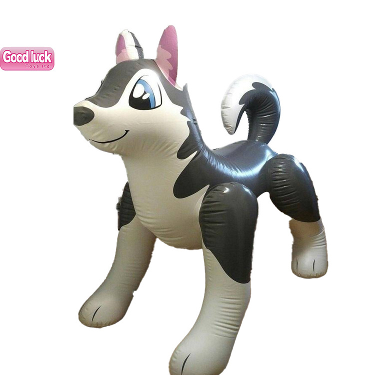 Hot sale custom giant husky dog indoor decoration inflatable husky