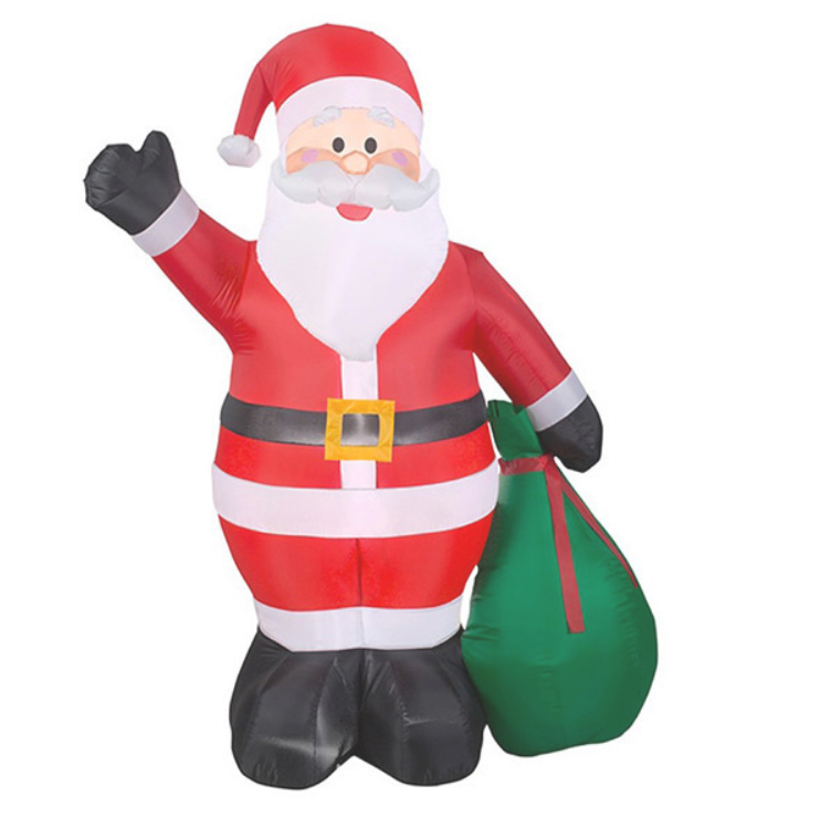 Pvc Inflatable Decorated Ornaments LED lighting Balloons Giant Outdoor Yard decoration  Christmas Inflatable Santa Clause