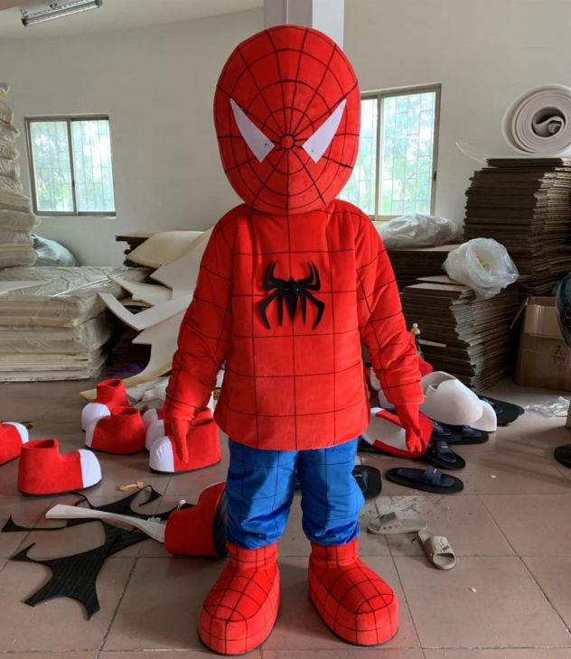 Mascot Costume for Promotion Funny Spiderman Party Unisex Animal Kids Costumes Cartoon Characters Costumes for Adults