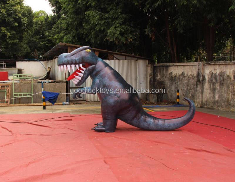 Hot Selling life size adult dinosaur costume inflatable dinosaur costume