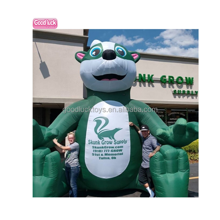 advertising inflatable doll outdoor promotion cartoon inflatable display jumbo size inflatable Skunk