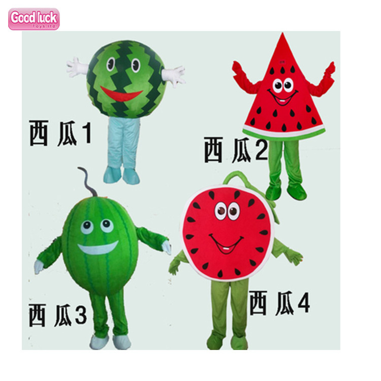 Halloween Cosplay Costume Children's Day Fruit  Vegetable coco melon orange  mascot costume adult