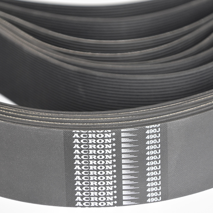 Industrial neoprene 490PJ belt ribbed poly v belt multi wedge belt