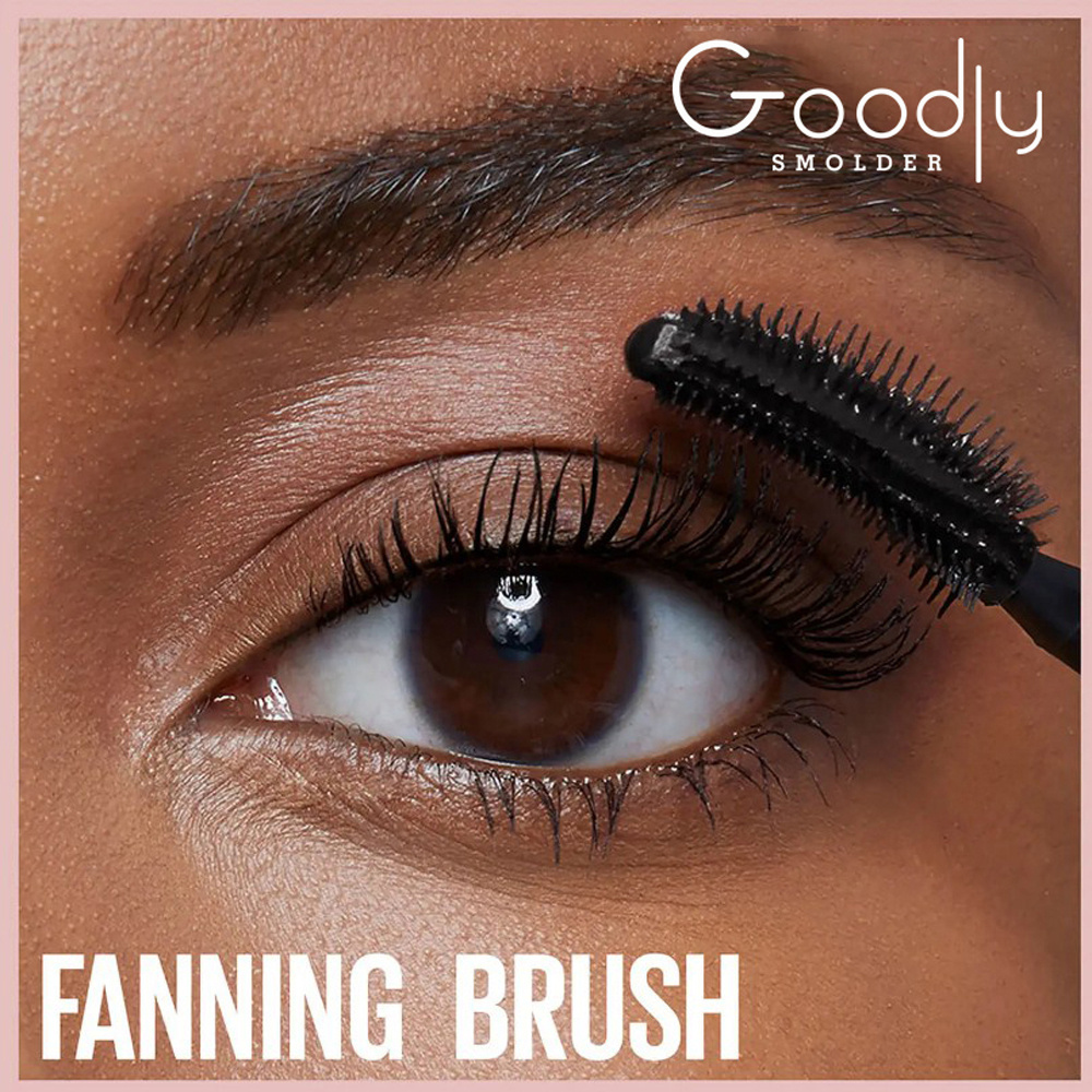 Goodly Smolder New Private Label Vegan Cruelty Free Mascara black rose gold waterproof thick lengthen 4D Lash Mascara