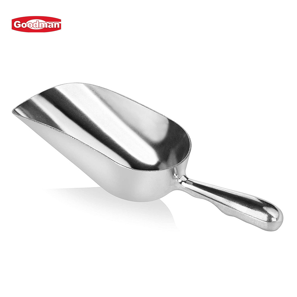 Kitchen tool stainless steel ice shovel aluminium ice scoop