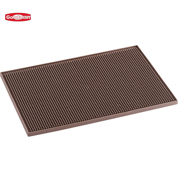 Factory Price Bar Accessories Non-slip Bartender Cocktail Mixing Drinks Service Soft PVC Rubber Custom Logo Spil Rubber Bar Mat