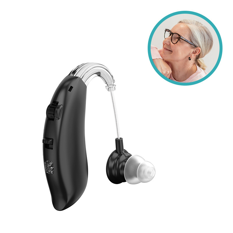 Sound Amplier Rechargeable BTE Hearing Aids Digital BTE Hearing Aids Ear Aid Hearing Earphones For The Deaf