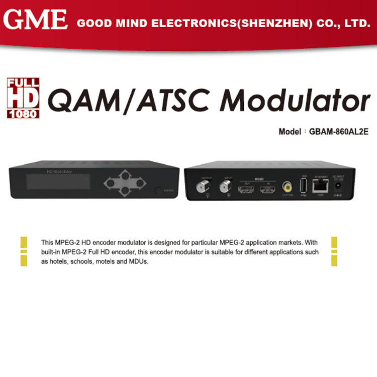 Quality Assurance Products 1CH Digital Encoder Full HD HDMI TO RF QAM/ATSC ATSC Modulator