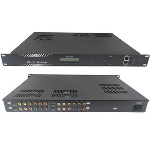 Promotional 4 Channels HDMI RCA Component or Composite Audio Video to HD IP Streamer Streaming Encoder Server