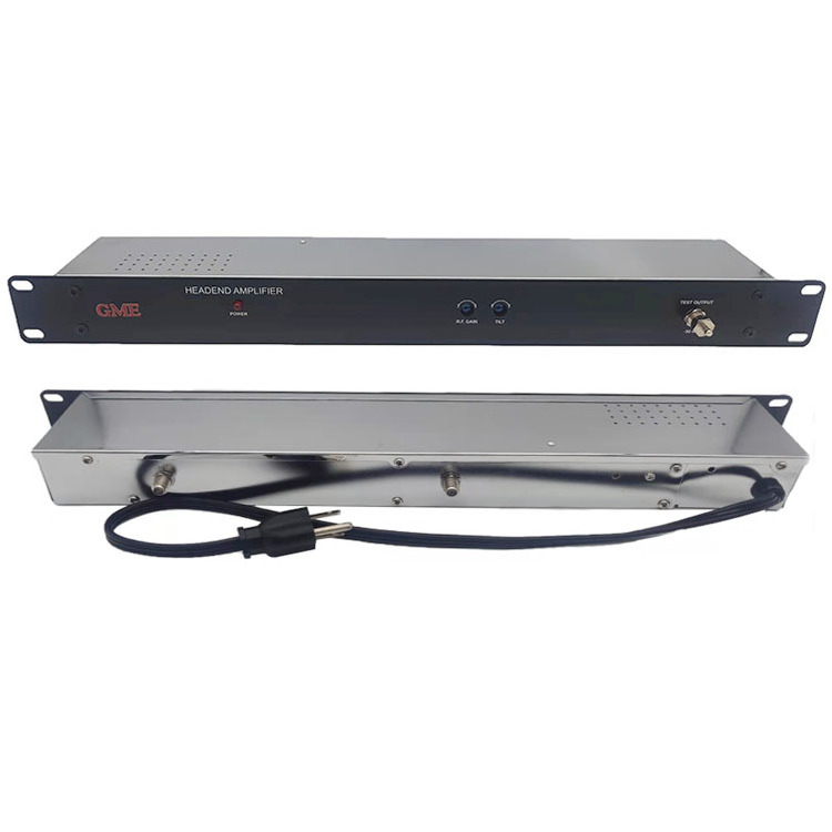 High Quality Product Selling Rack Mount Distribution Amplifier 1 Ghz Broadband Push-Pull CATV Headend Amplifier