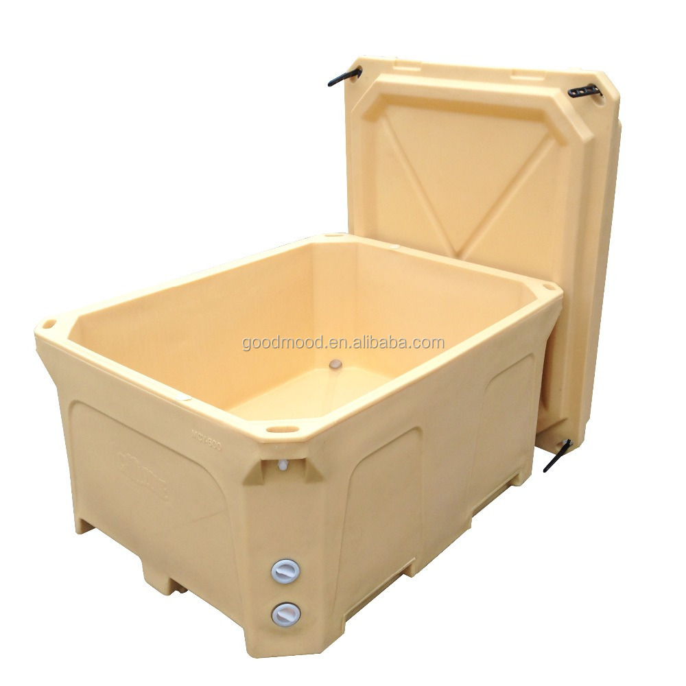 1000L Large cold chain logistics seafood processing commercial cooler box