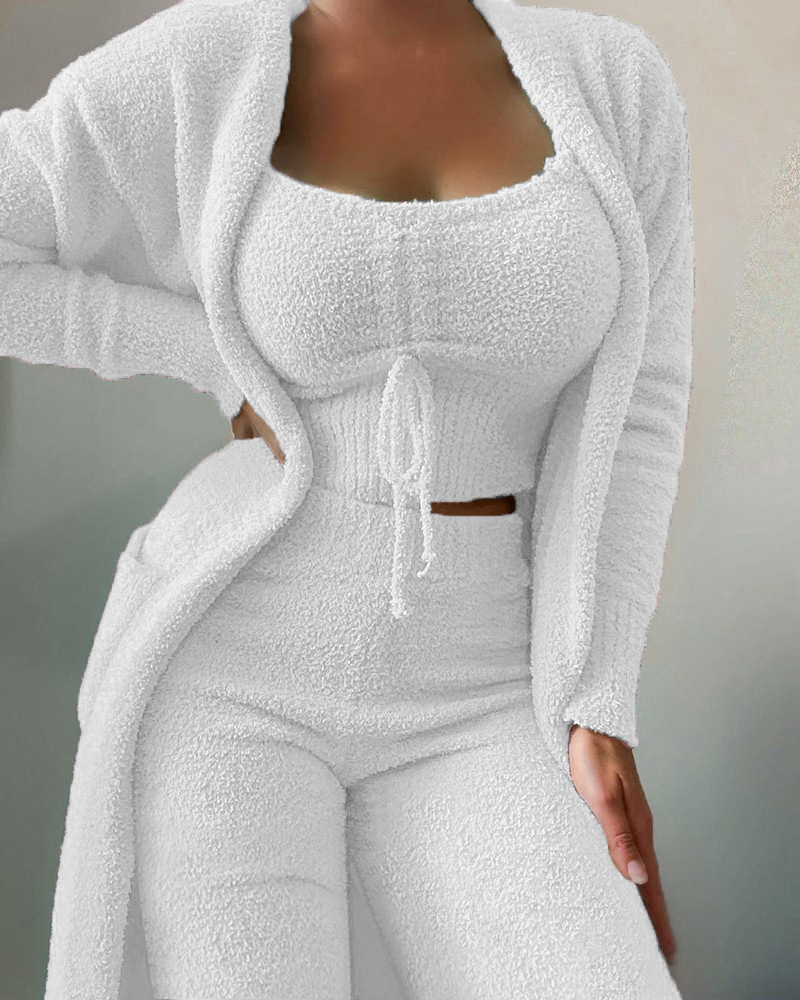 2023 New Arrival Cozy Loungewear Pajama Sets Wholesale Wear Loungewear Sets Pajama Set For Women