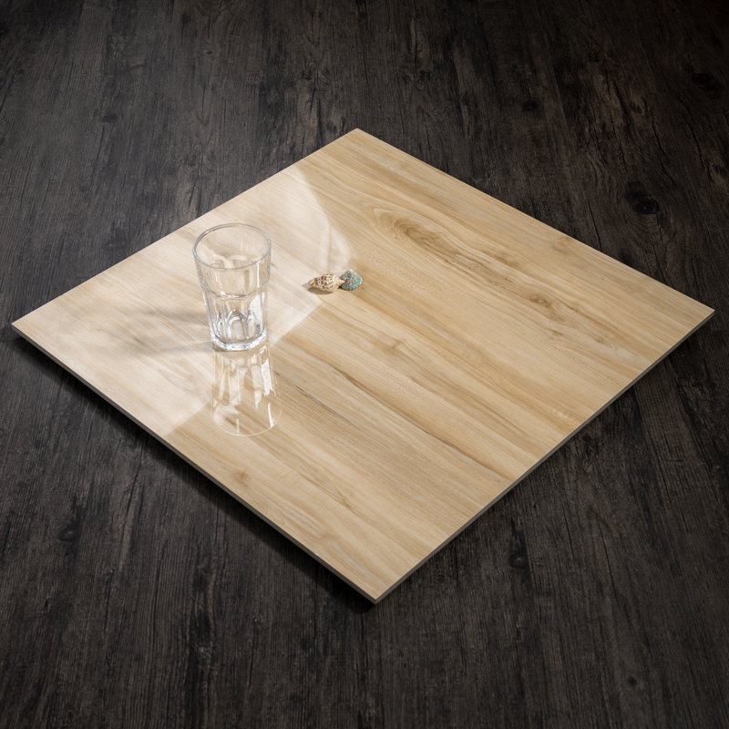 Goodone Glazed Ceramic Polished Wood Look Porcelain Tile