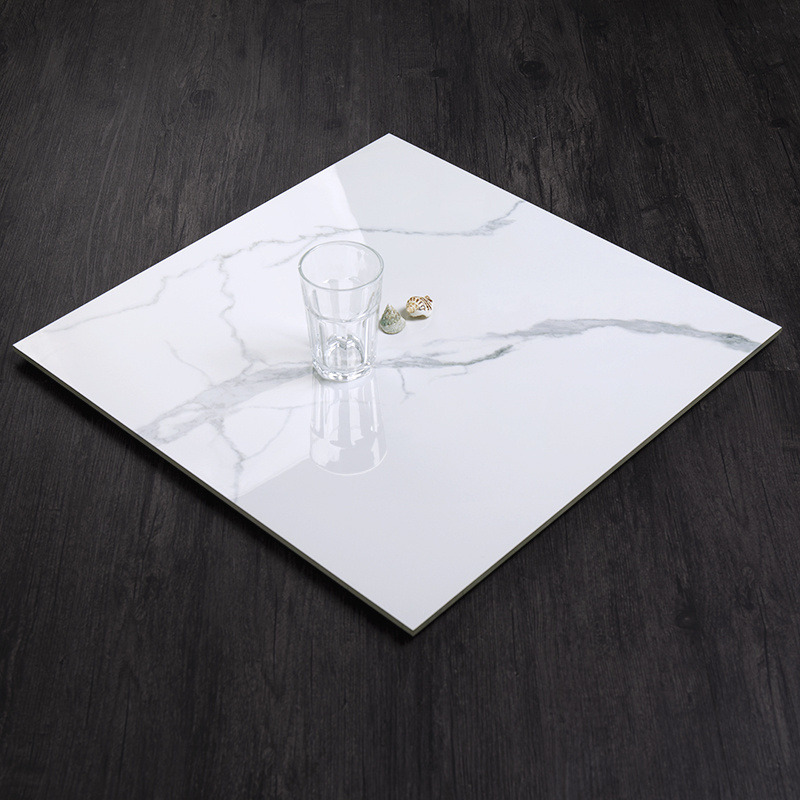 Goodone 60X60 Living room Porcelain Polished White Ceramic For Floor Tile