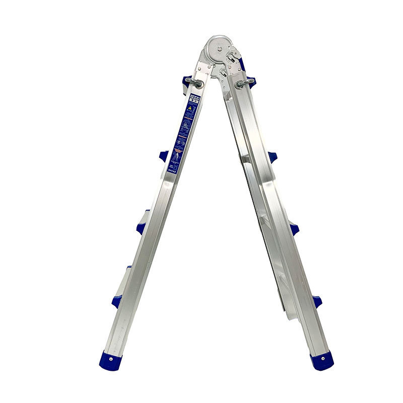 Wholesale Escaleras De Aluminio Double Sided Telescopic 3 Step Carbon Fiber Aluminum Price Folding Ladder