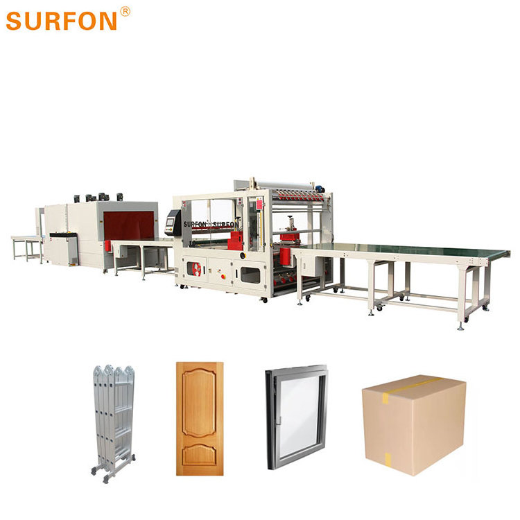 Multiple Gutters Double Side Sealing And Shrink Packing Machine