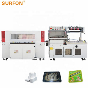 Stainless steel new auto l bar sealer shrink wrap machine