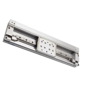 SMC cylinder MY2H40G/HT series double acting mechanical hydraulic linear guide rail rodless cylinder