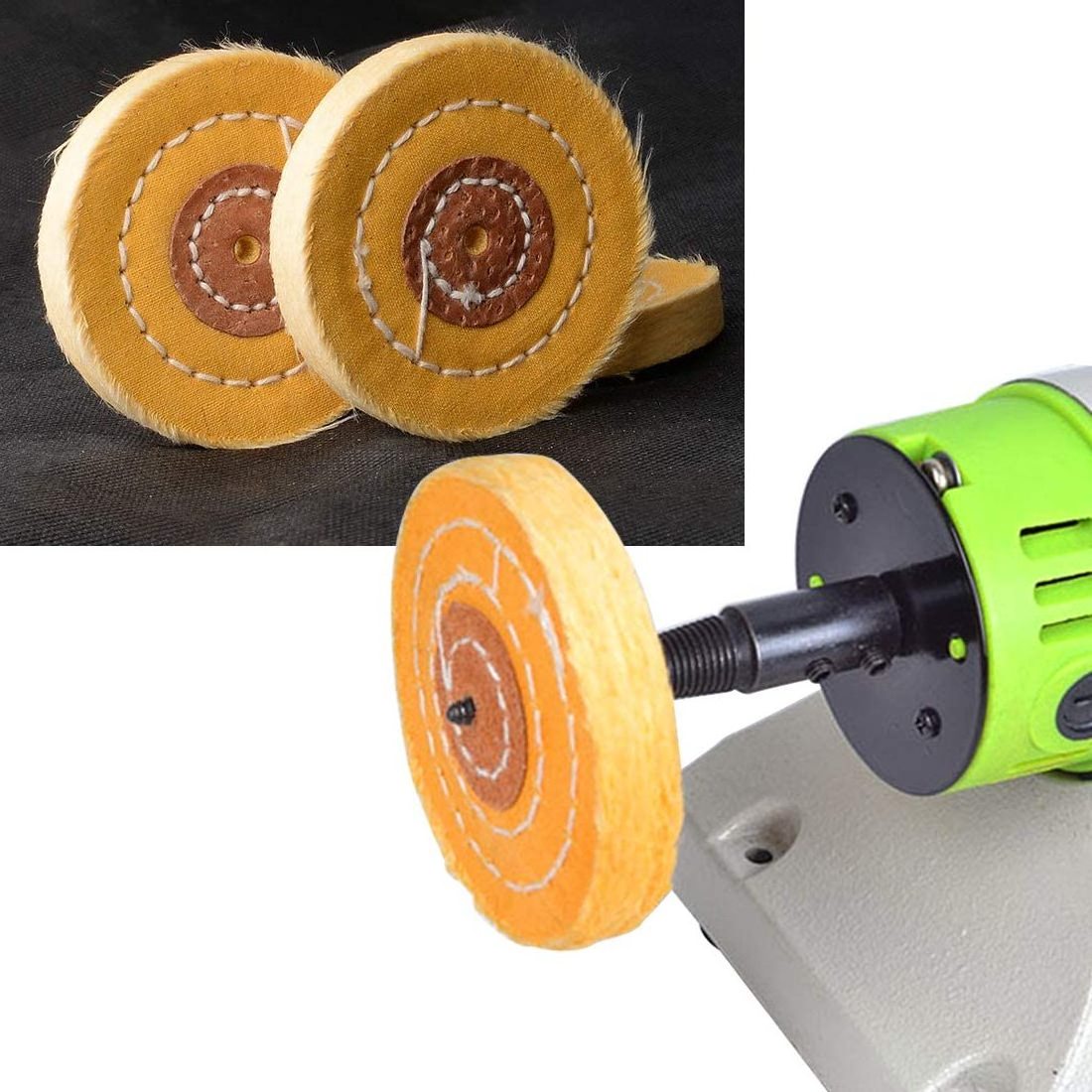 Hot selling pearl cloth polishing wheel for rough polishing/cutting and fine polishing/polishing