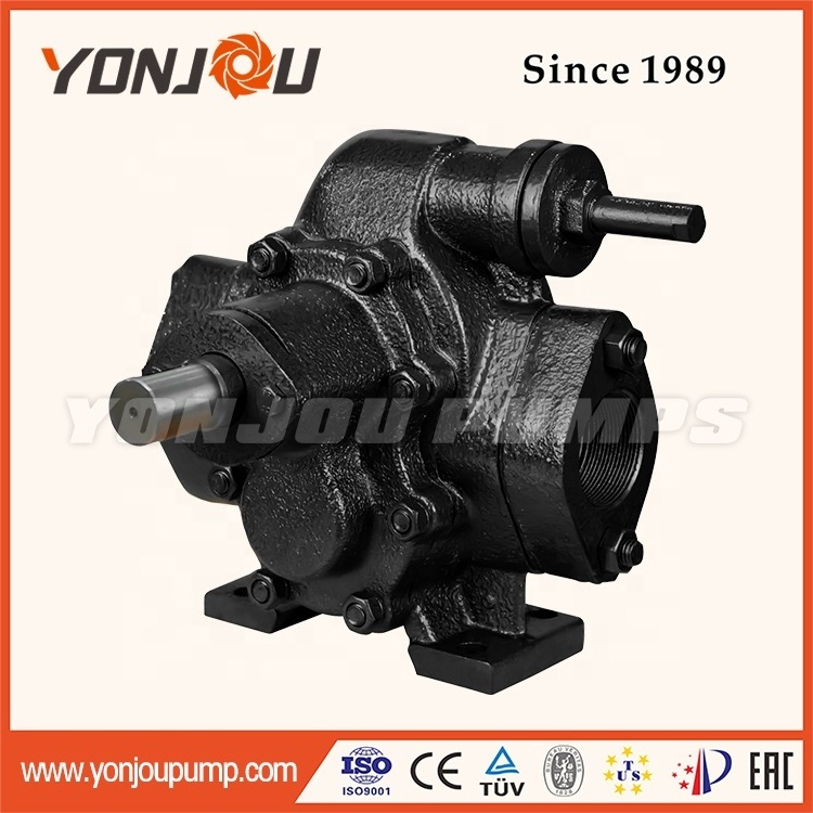 YONJOU KCB Electric High Pressure Food Grade Diesel Fuel Lube Waste Oil Charging Transfer Gear Oil Pump with Motor 40 Hp 100 Mm