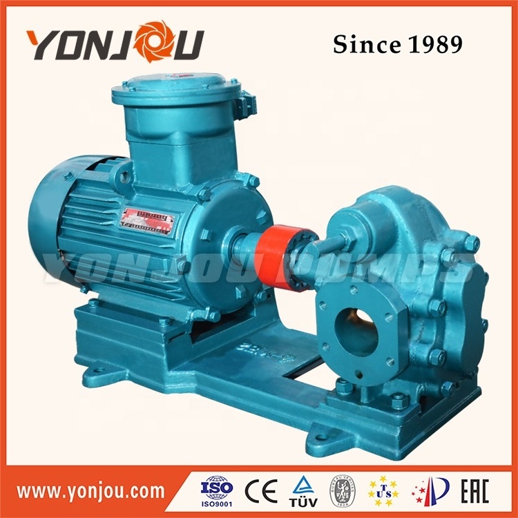 YONJOU KCB Series Electric Drive Heavy Fuel Oil Transfer Gear Oil Pump for Petroleum Industry