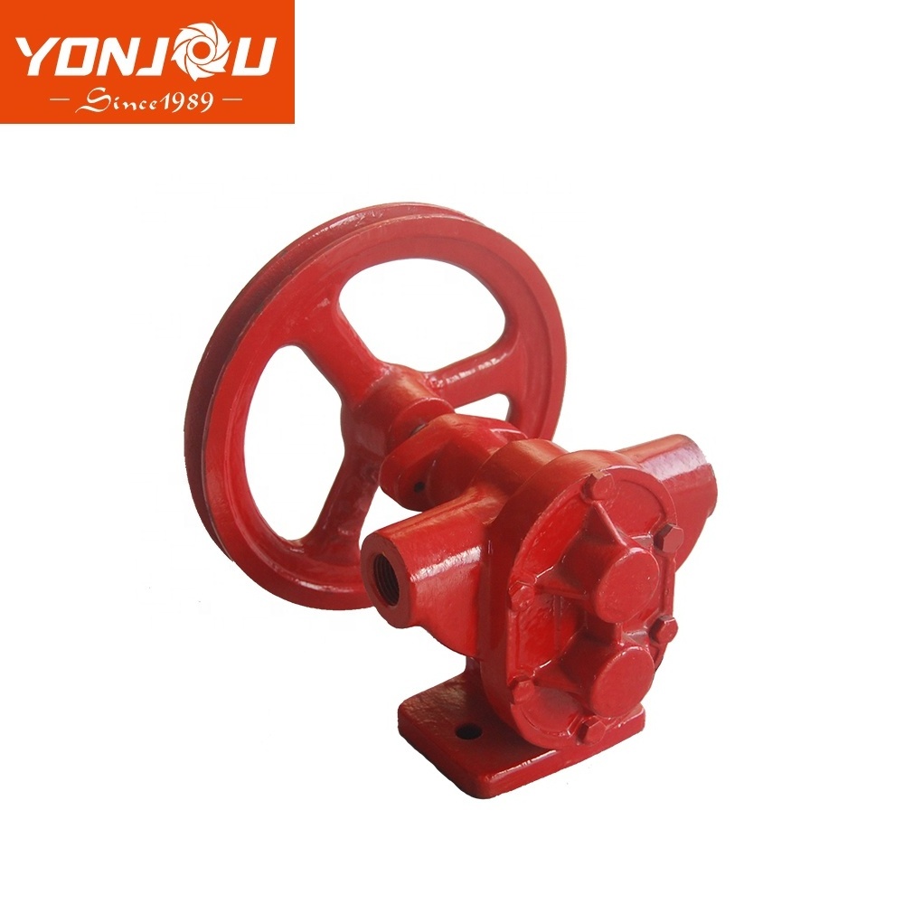 BP/GC Belt Pully Driven Pump Gear Oil Pump for Water and Oil