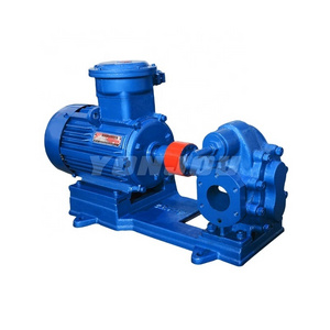 YONJOU Waste Oil Pump High Pressure 15 Hp Electric Cast Iron Positive Displacement Pump Oil Seal Electric or Diesel Engine,11 KW