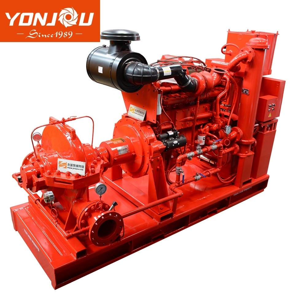 Diesel Engine NFPA 20 Fire Pump, Fire Fighting Water Pump