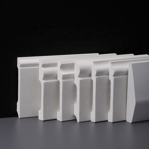 12cm  15cm skirting board polystyrene ps skirting molding for flooring