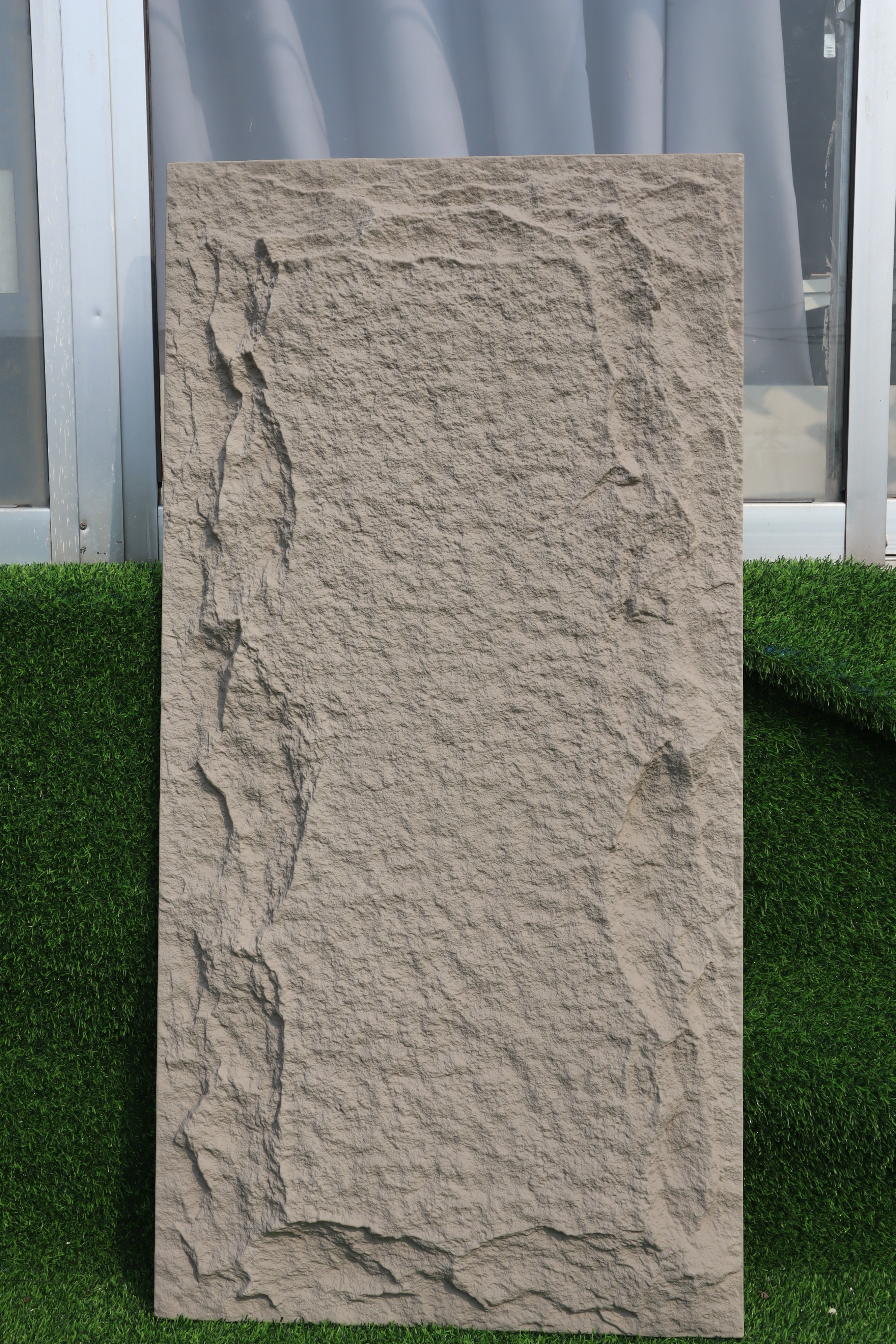 Luxury PU Faux Artificial Stone One Panel One Wall Decorative Wall Panel Polyurethane Rock  wall