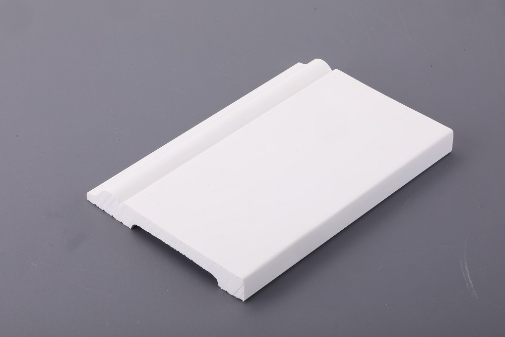 Flexible Polyurethane Foam Wall Baseboard Trim Flooring PS Skirting Board Gypsum Cornice Mould For Decoration