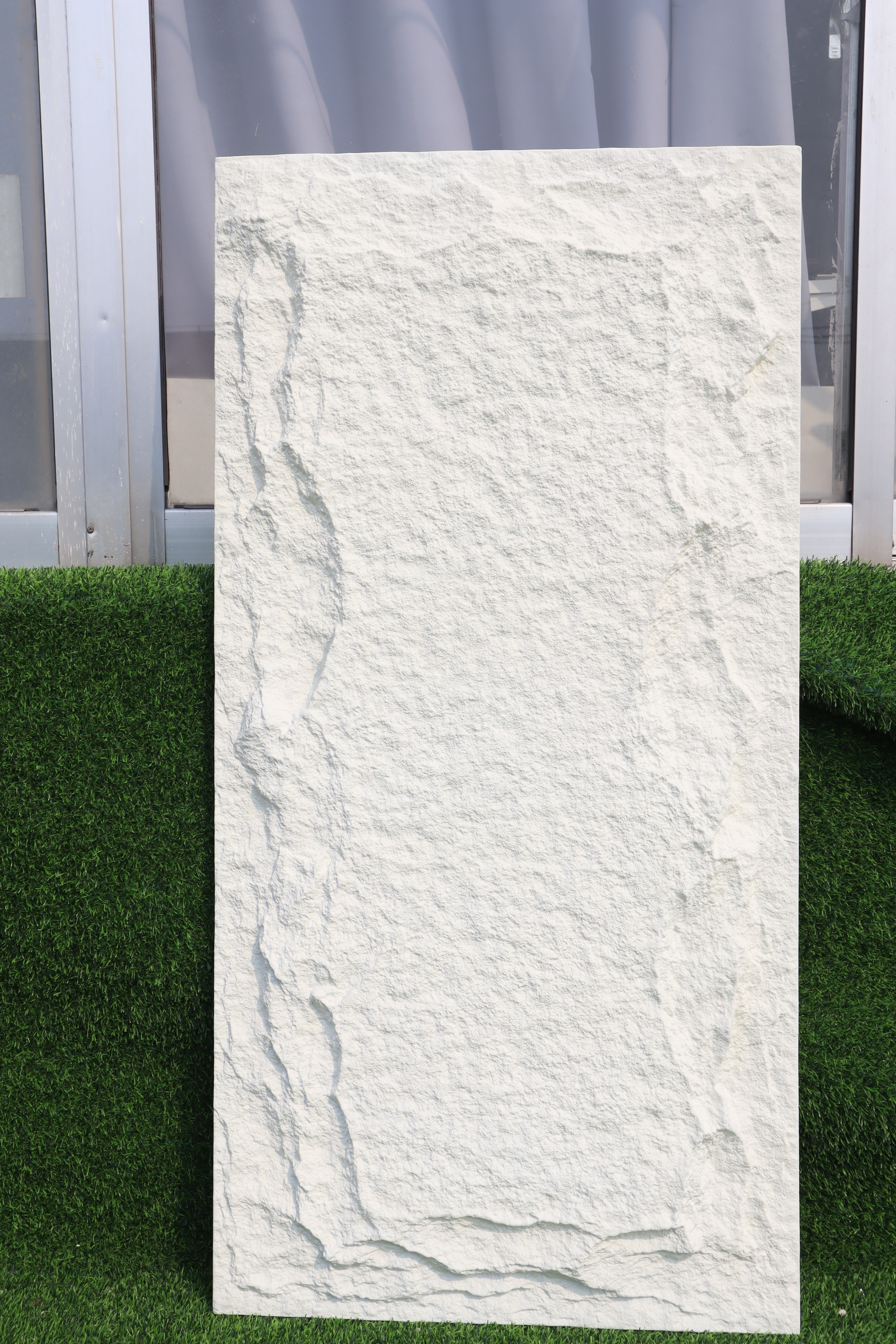 Luxury PU Faux Artificial Stone One Panel One Wall Decorative Wall Panel Polyurethane Rock  wall