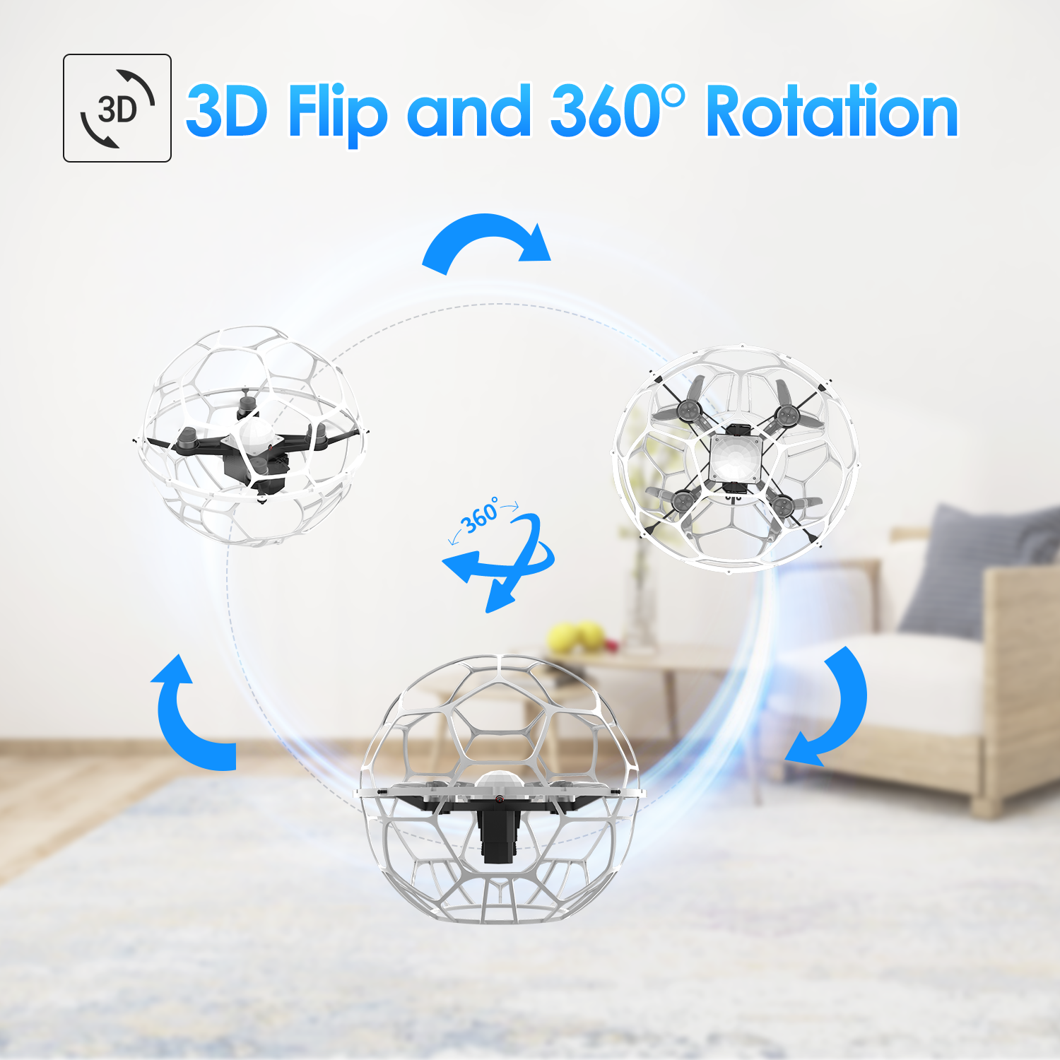 Professional E-Sport RC Drone with 6-axis Gyroscope 5G Wifi LED Light Brushless Motor Flight 6mins Racing Drone Soccer