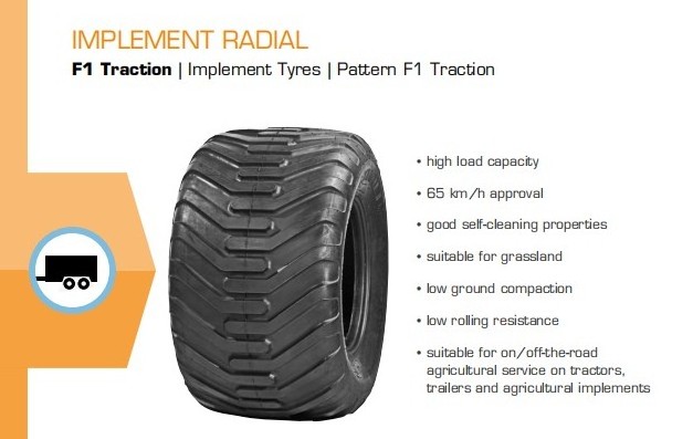 500/50R17 AGRICULTURE TIRE UNITED BRAND TYRE