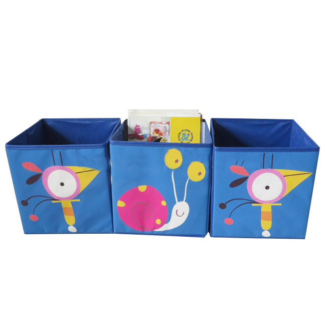 2023 New arrival Insect design kids stacked foldable storage shelf box