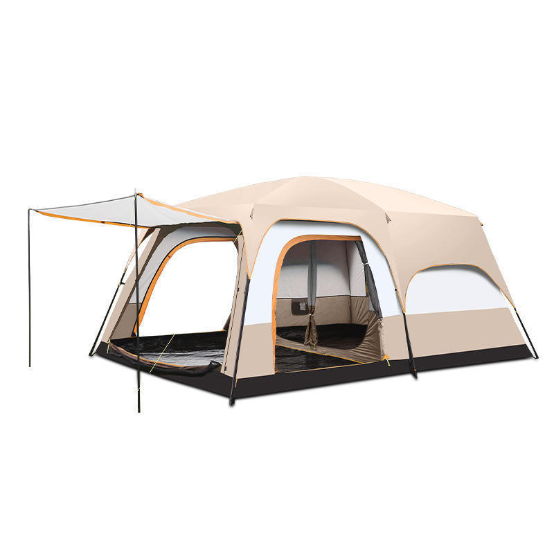 Tent Outdoor Portable Two Rooms One Room Camping Outdoor Supplies Sunscreen Rain Protection Outdoor Camping Tent