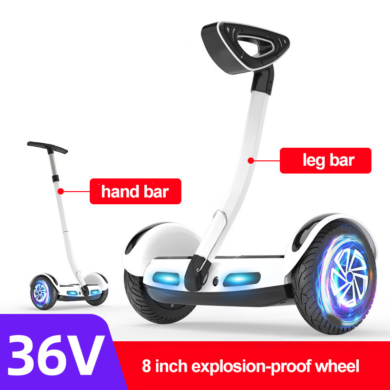 Goodseller 8/10 inch 36/54V Kids Adult Smart Handle Leg Bar Electric Scooter 2 Wheel Stand Up Self Balancing