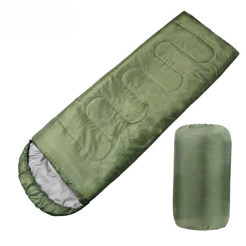 Camping Sleeping Bag Lightweight with Compression Sack Indoor & Outdoor for Adults Cotton Sleeping Bag 3 Season Eco Terylene