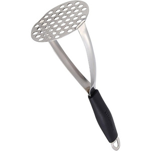 Wholesale Stainless Steel  Fruit Juice Machine Masher with Silicone Handle Perfect for Bean Vegetable Fruits