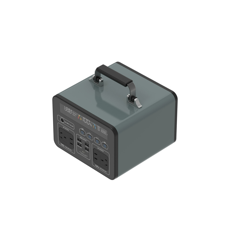 Promotional Solar Generator 500Wh /1000Wh  Backup Lithium Battery Pack AC Outlets for Outdoor Emergency Power Station