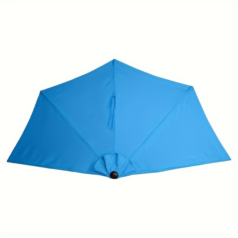 Promotional Fashionable Durable Blue Outdoor Stainless Half Patio Umbrella for Balcony Furniture