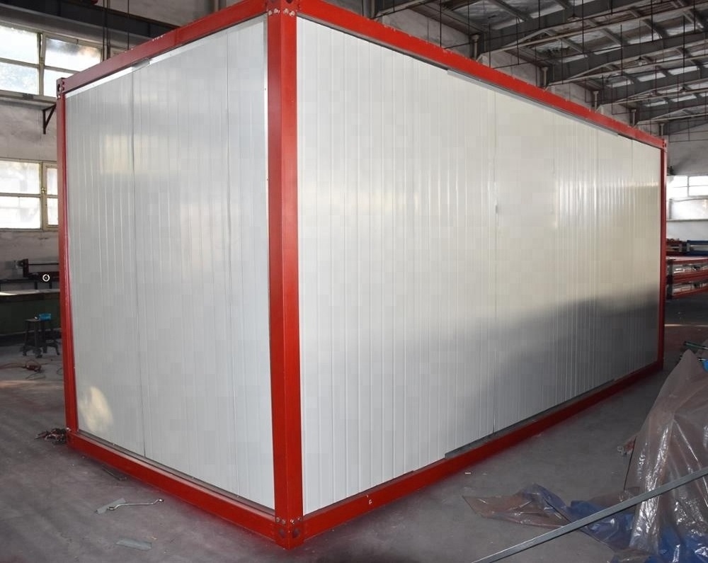 Light steel structure portable 20ft container houses modular prefabricated tiny homes in philippines