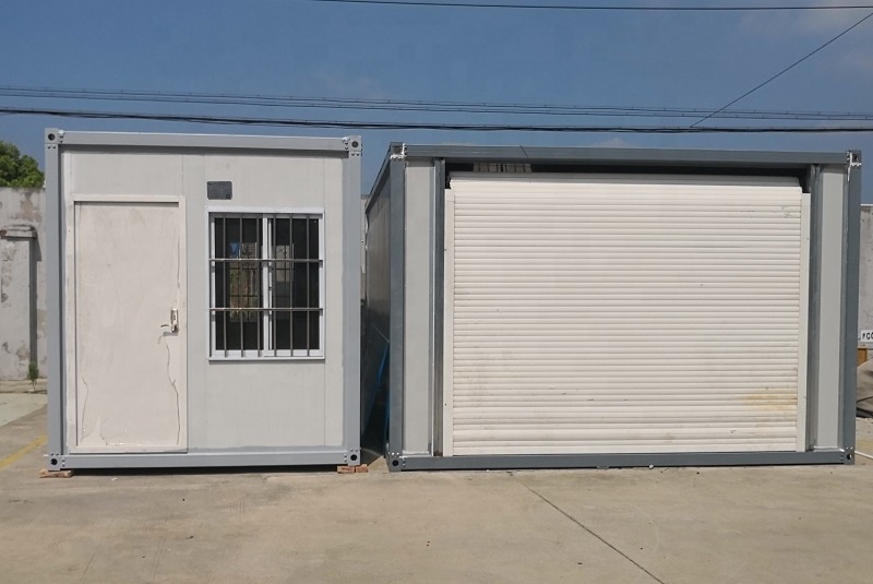 Cheap portable shipping container house prefab garage for car