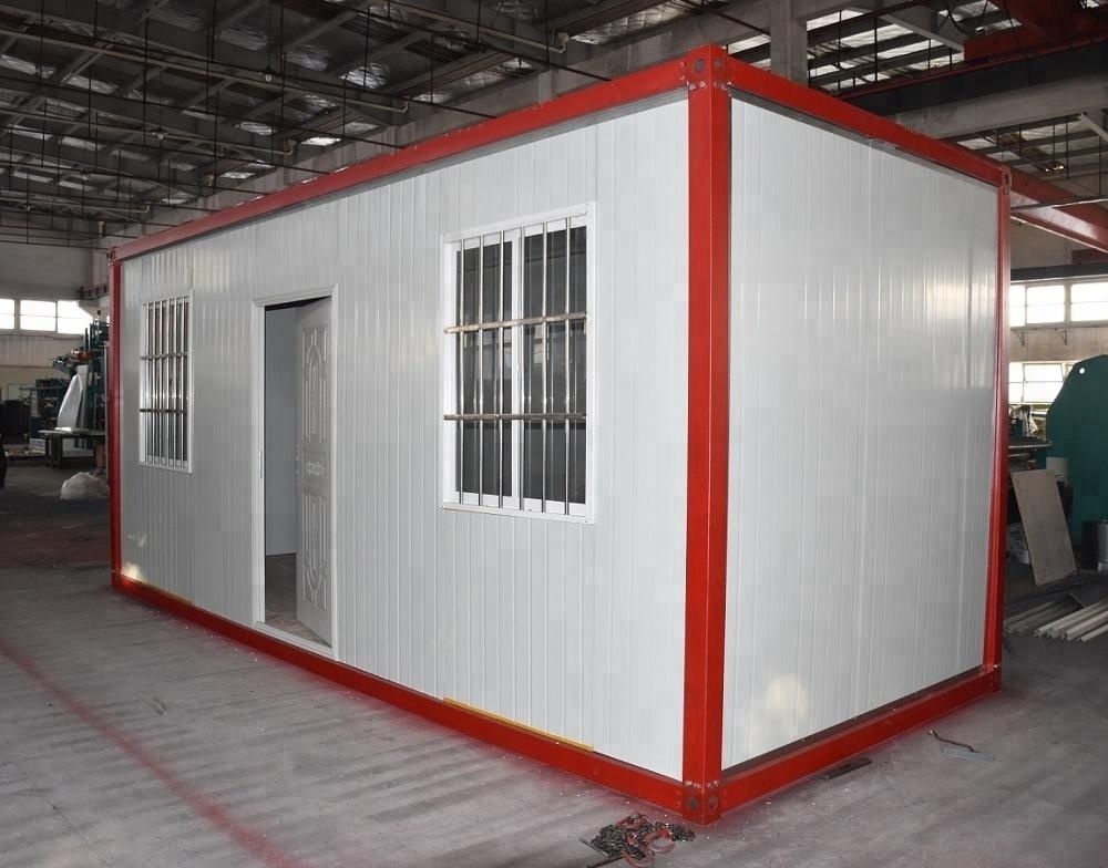 Light steel structure portable 20ft container houses modular prefabricated tiny homes in philippines