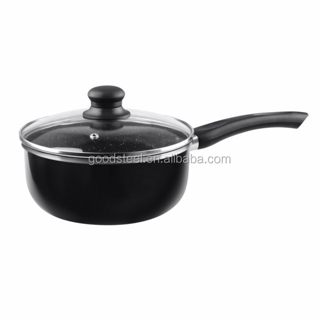 High Quality Kitchen Cookware Casserole Non Stick Cookware Pressed Aluminum Cooking Pot