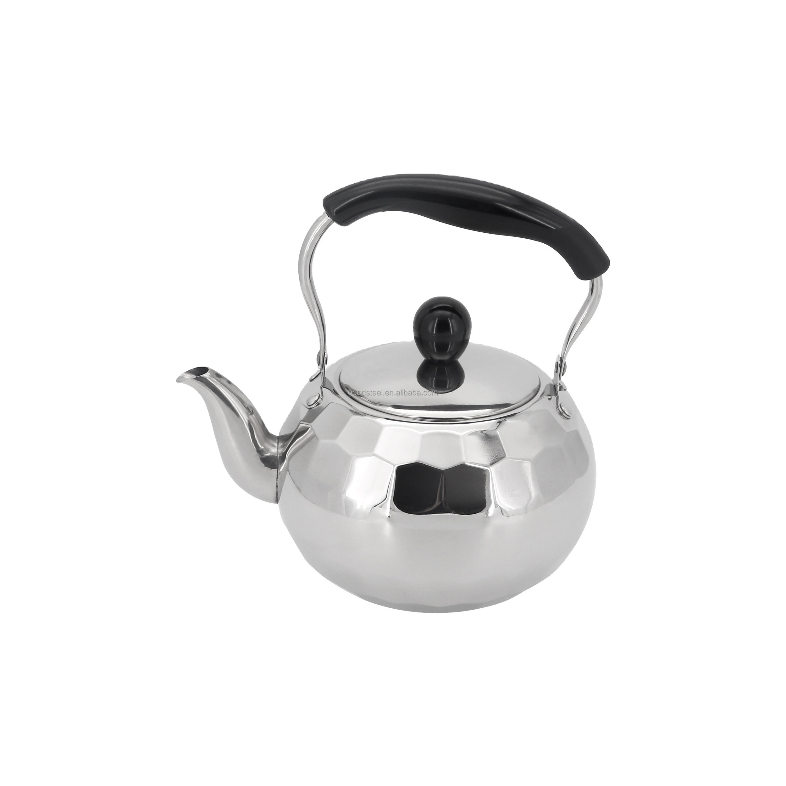 New style stainless steel camping stovetop tea kettle travel kettle whistling