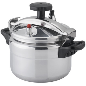 Mirror polished  bakelite handle  commercial aluminum pressure cooker