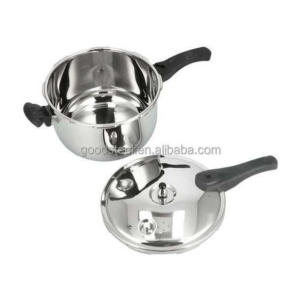 6L Mirror Satin Polish Induction Bottom Autocuiseur Stainless Steel Safety Valve for Gas Stove Pressure Cooker