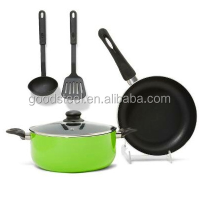 Promotional 20cm 24cm pans set nonstick cookware pans set aluminum frying pans with non-stick coating